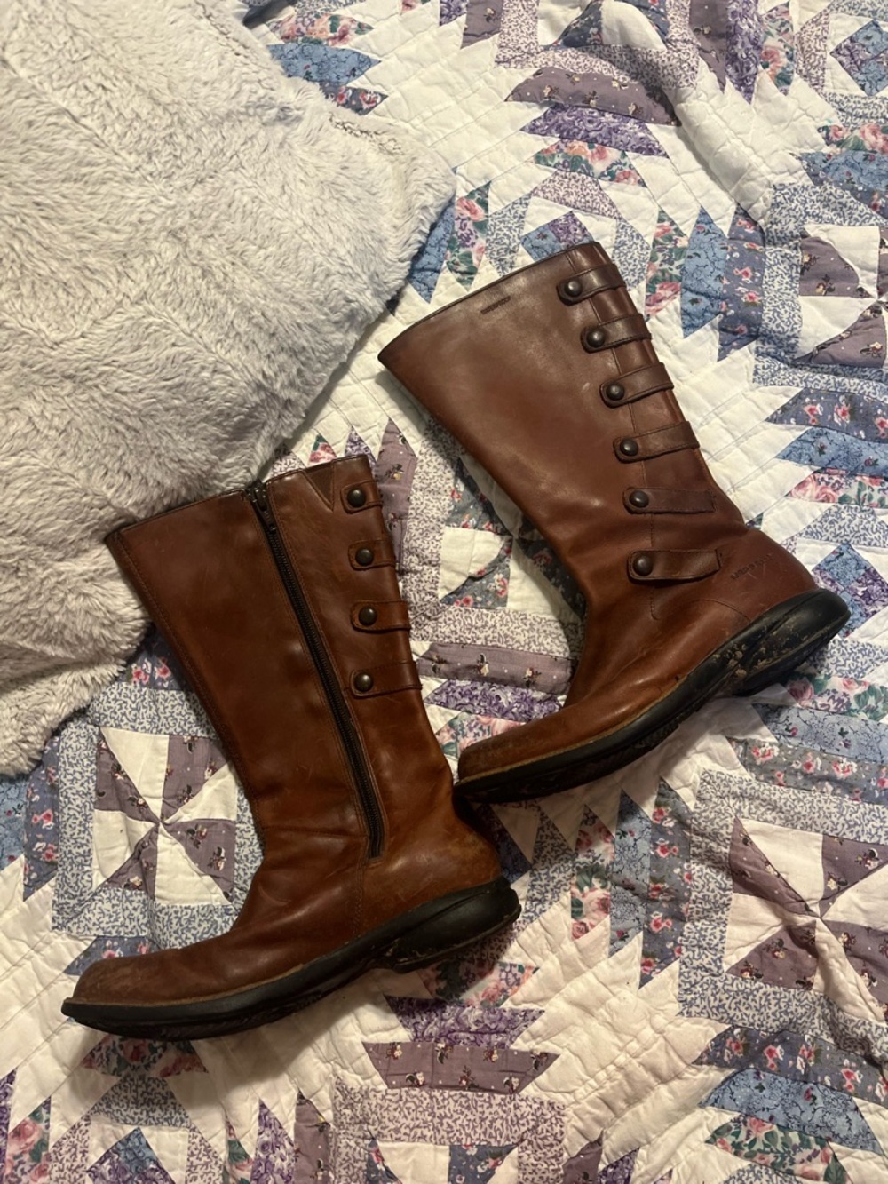 Merrell Polartec Waterproof Leather Mid-Calf Button Detail Women's Boots